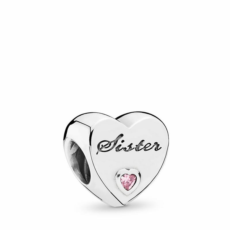 Pandora Australia Sister's Love Charm - Sterling Silver | LMVGAB297